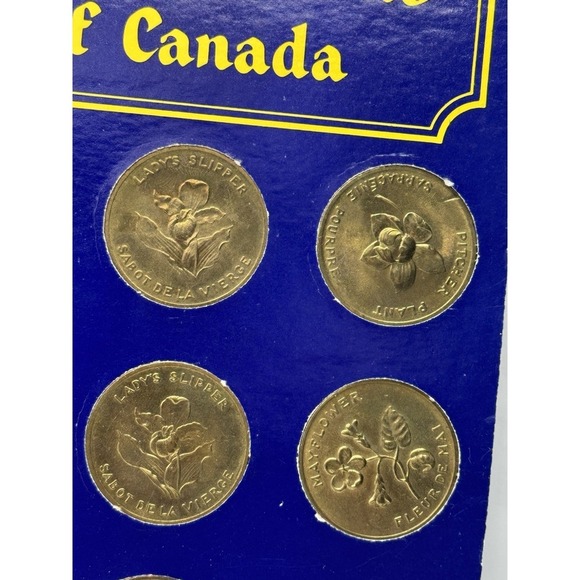 Shell Coat Of Arms Floral Emblems Of Canada Collector Set Of 13 Complete. - Picture 14 of 14